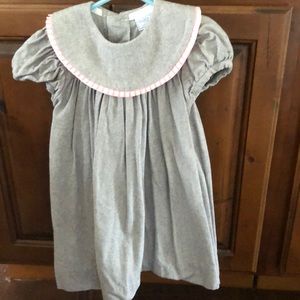 Bailey Boys Classic Pink Gray Dress 24M